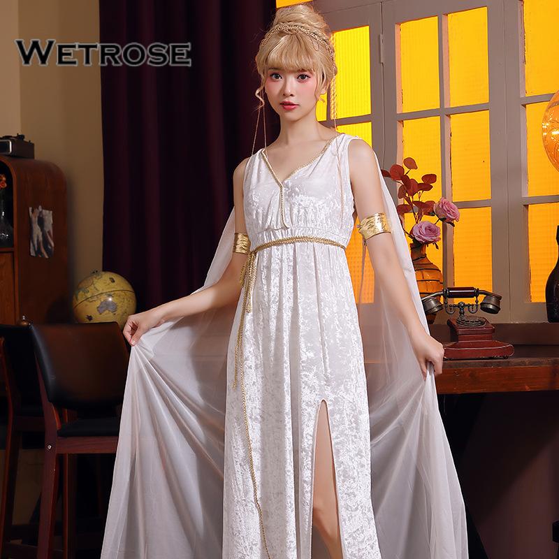 Trang phục halloween sexy cosplay thần thoại bắc âu tượng hy lạp tự do váy xẻ tà