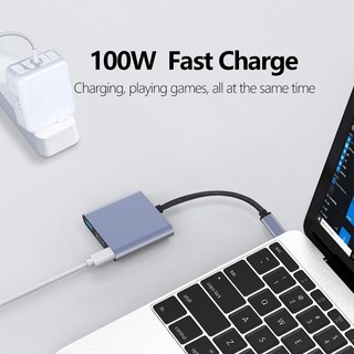 3in1 multi-function usb c docking station type c to hdmi 4k pd usb 3.0 c usb-c dock type-c hub adapter for laptop switch phone tablet