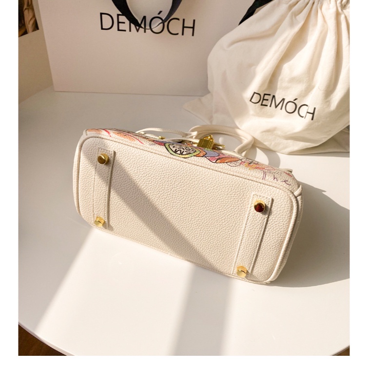 Graffiti platinum bag phong cách mới túi nữ da mềm túi đi lại túi xách nữ túi lớn dung tích lớn túi messenger da thật da bò am777777-0806