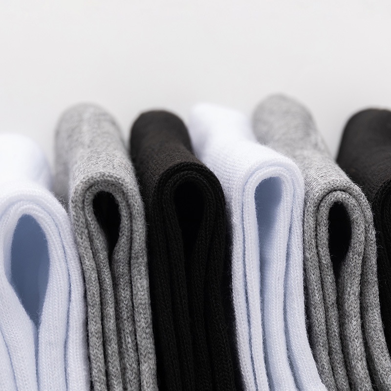 🔥tất 1k🔥Vớ Nam Nữ Ba Màu Đen, Trắng, Xám, Giá Bán Sỉ-AF4005