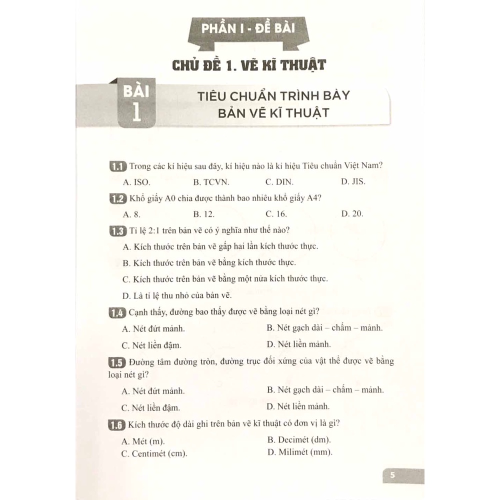 Sách Bài Tập Công Nghệ 8