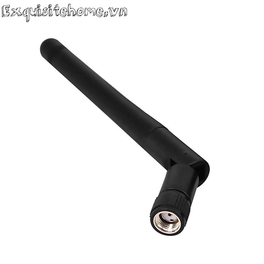 2.4ghz 3dbi wifi antenna sma nam băng tần kép trên không cho bộ định tuyến wlan không dây