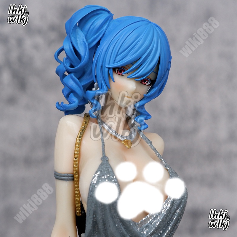 Hình hành động 26 cm uss st louis azur lane váy dạ hội cởi trang trí phòng không có hộp mô hình búp bê