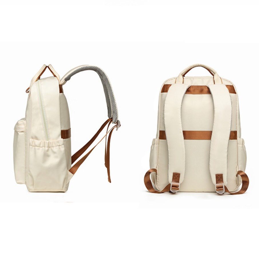 MINGKE Túi đựng máy tính xách tay 15,6 inch ba lô đi học cho nữ dung tích lớn chống nước chống va đập thời trang sinh viên