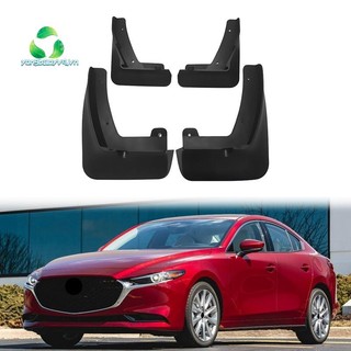 FENDER Tấm chắn bùn trước & sau cho mazda 2 axela 2019 2020 2021 tấm chắn bùn splash guards tấm chắn bùn tấm chắn bùn