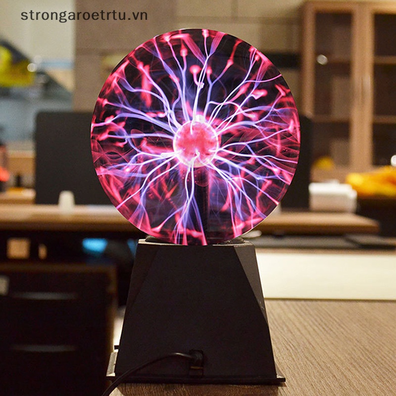 Strongaroetrtu 3 inch magic plasma ball đèn cảm ứng khí quyển nhạy cảm ánh sáng ban đêm đèn mới lạ cho trẻ em sinh nhật món quà giáng sinh vn