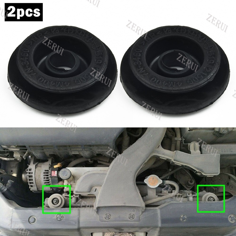 Zr cho ống lót cao su gắn tản nhiệt cho Nissan X-Trail XTrail T30 T31 2 mảnh