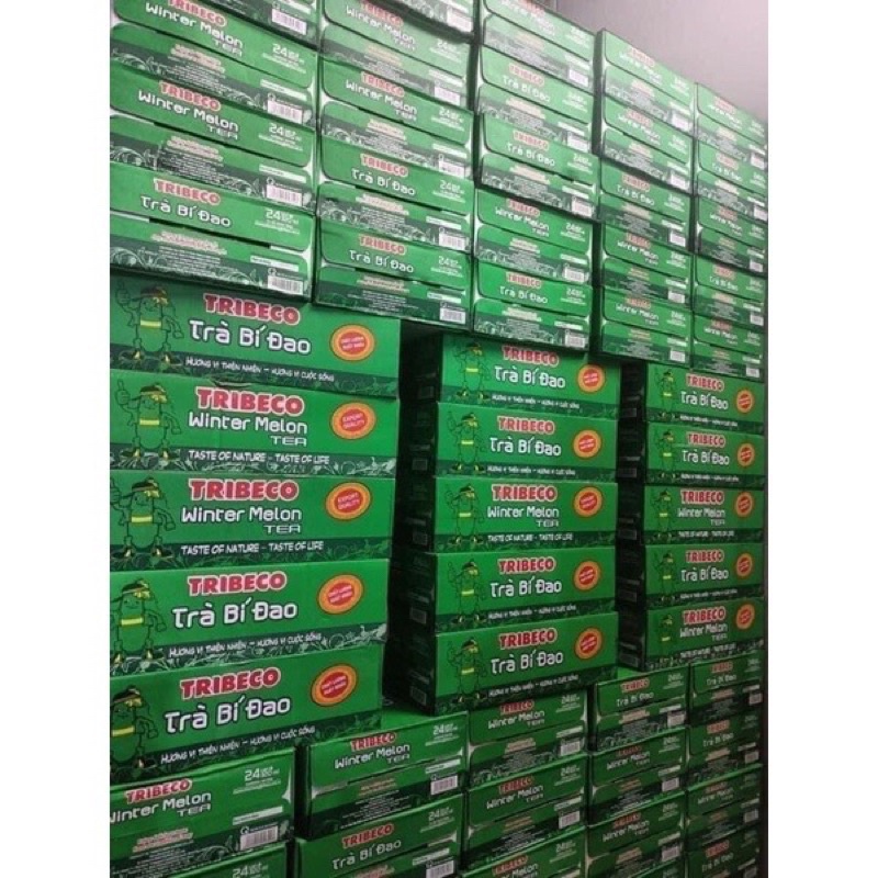NEW  Trà bí đao tribeco Thùng 24 lon x 320ml