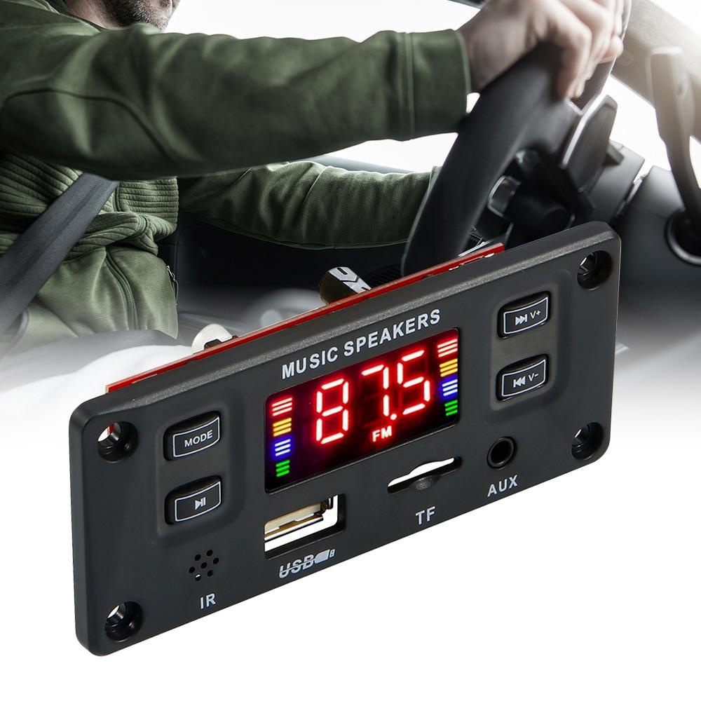 Bảng mạch giải mã mp3 taylor1 2 * 30w, bộ khuếch đại 87,5 ~ 108mhz, máy nghe nhạc mp3 tự làm dc 7v-22v stereo bluetooth 5.0 micrô