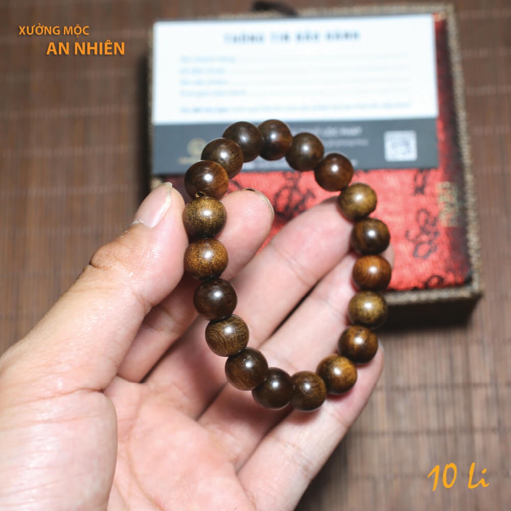 Vòng tay gỗ thơm, vòng tay gỗ chuỗi hạt Bách Xanh mùi thơm ngọt dịu - nguyenba rhtrjuutk