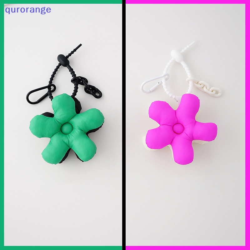 Qurange sweet cartoon keyring sun flower car keychain đáng yêu diy bag mặt dây chuyền phụ kiện ror