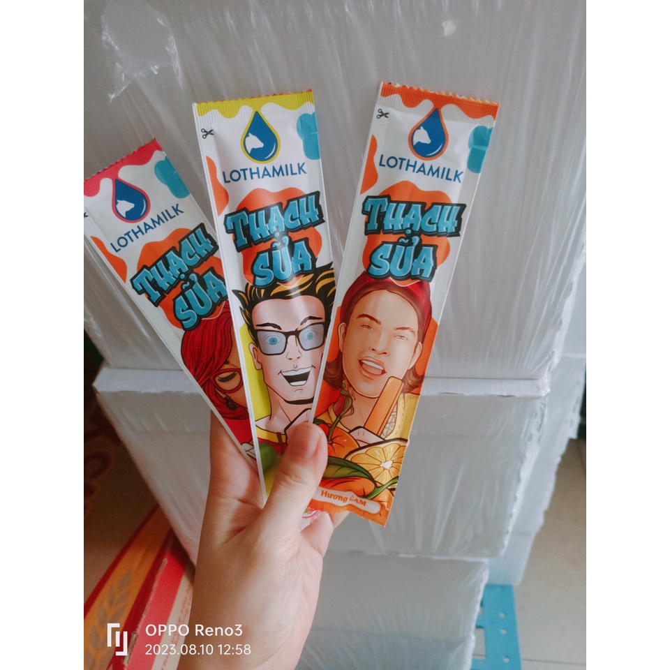 Thạch sữa Long Thành vị trái cây