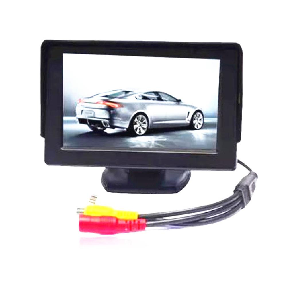 Màn hình chiếu hậu 4,3 inch ô tô camera quan sát phía sau lcd đảo chiều bộ hệ thống đỗ xe không thấm nước tầm nhìn ban đêm đảo chiều dự phòng