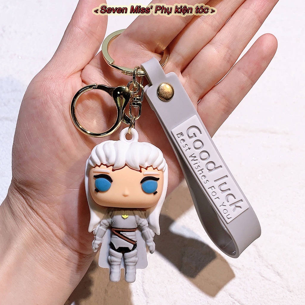 Berserk anime keychain dễ thương anime key chain guts griffith móc khóa