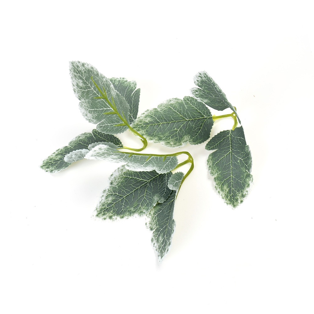 Lá nhân tạo tự làm vòng hoa giáng sinh bánh trên cùng trang trí bánh hoa trang trí tiệc cưới tự làm nướng trâm cài áo craf