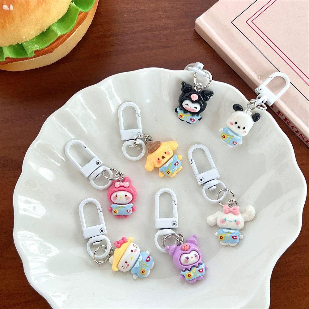 Móc Chìa Khóa Bằng acrylic Họa Tiết Hoạt Hình melody kitty / Pacpurin / Pacpurin / pachacco Dễ Thương
