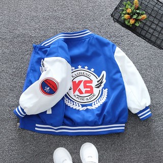 Áo khoác bóng chày thời trang cho bé trai