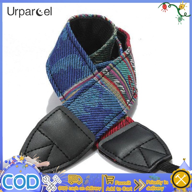 Máy ảnh urparcel dây đeo cổ vai có thể điều chỉnh thời trang máy ảnh slr đai chụp ảnh tương thích cho canon sony panasonic