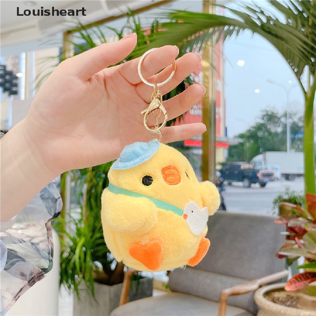 Móc Khóa Gà Nhồi Bông Dễ Thương Louisheart TFG