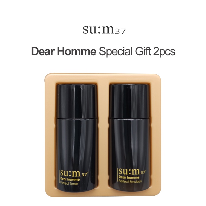 SUM37 Dear Homme Special Gift 2pcs / Toner / Emusion
