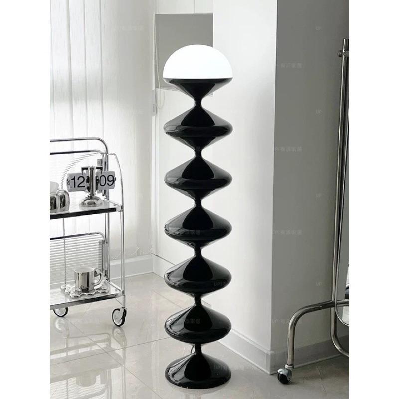 Đèn cây đứng đèn sàn sóng bầu cổ điển 3 màu ánh sáng Thanhshoptn