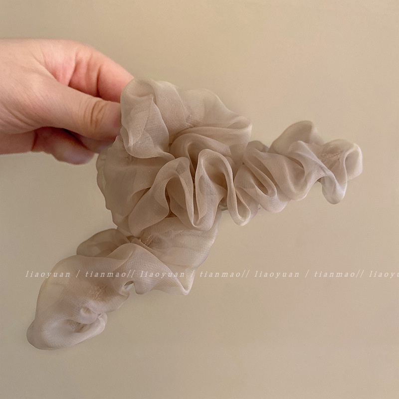 Kẹp Tóc Phối Lưới Thời Trang Mùa Hè Phong Cách Hàn Quốc Dành Cho Nữ