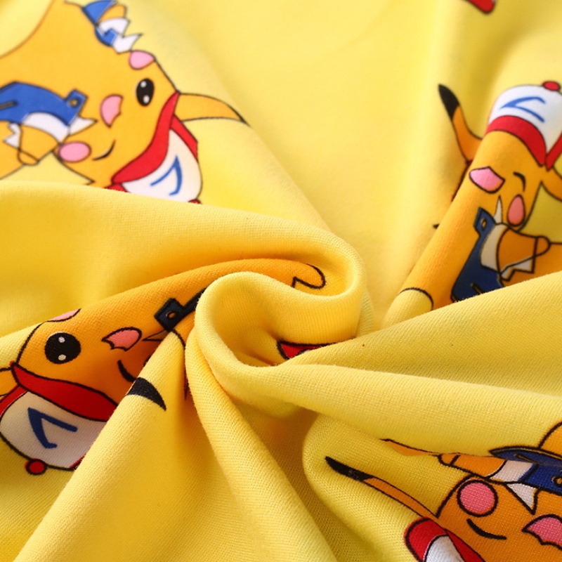 Bộ Đồ Ngủ Gấu Dâu Lotso Pijama Cho Bé Ngắn Tay In Hoạt Hình Hello Kitty Sanrio Kuromi Thời Trang Mùa Hè