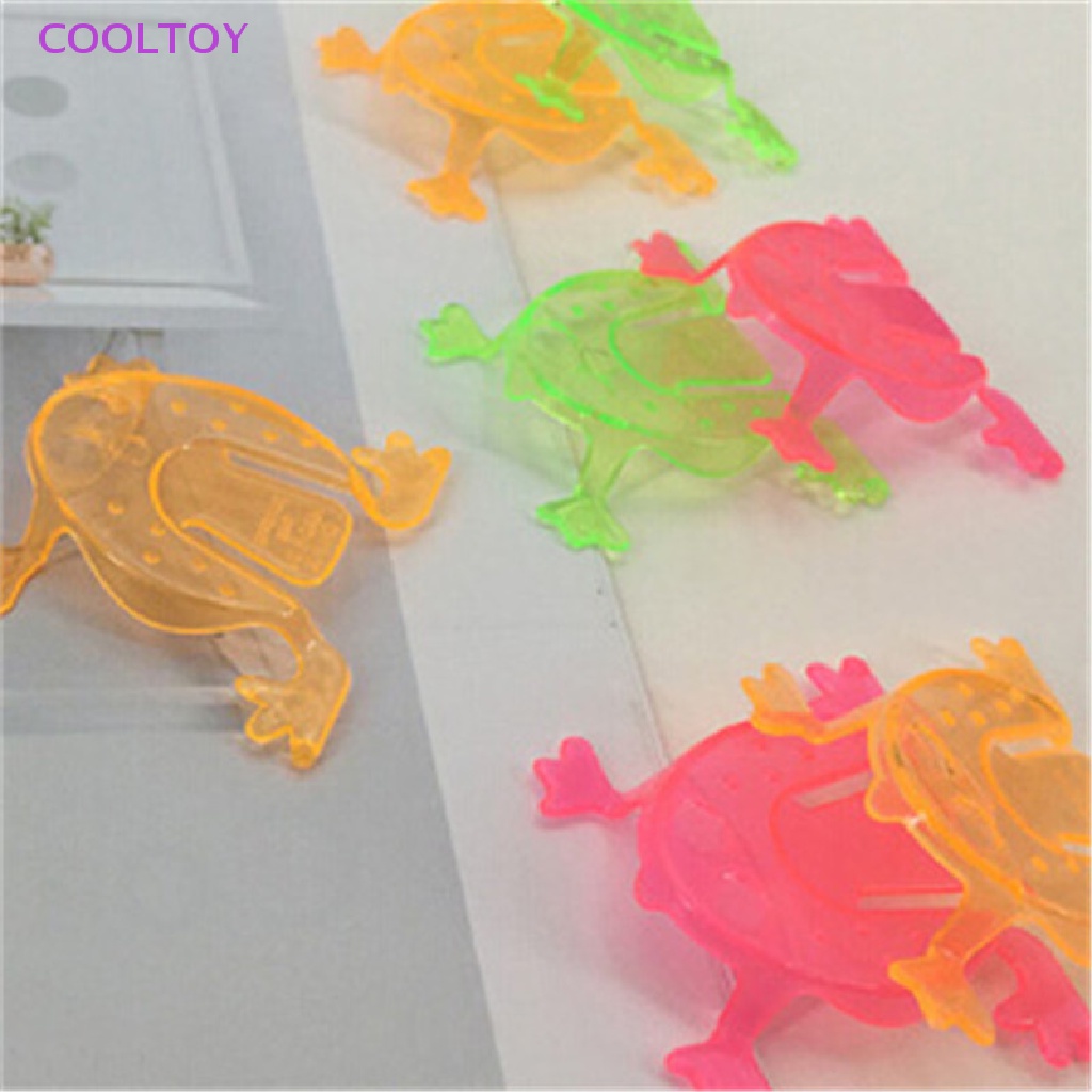 Cooltoy Set 10 Đồ Chơi Ếch Nhảy Vui Nhộn Cho Tiệc Sinh Nhật Trẻ Em