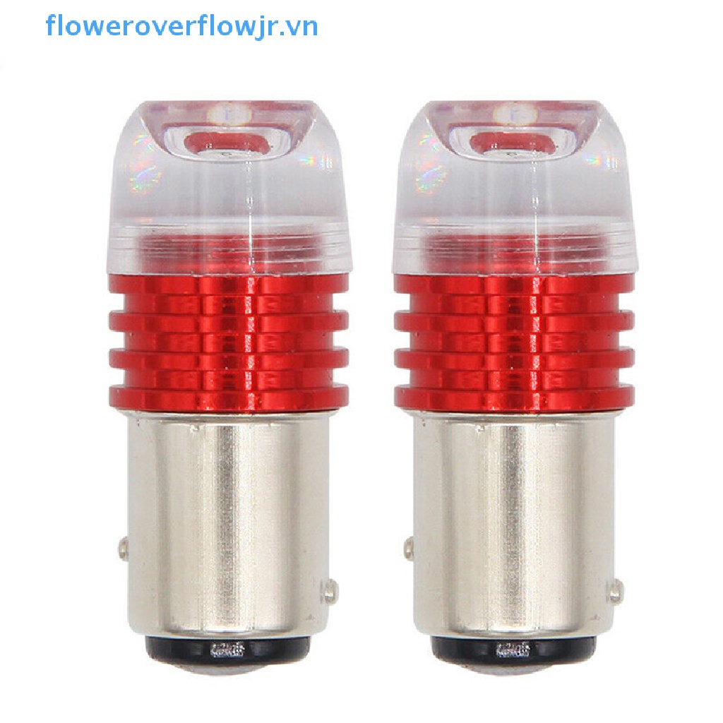 Set 2 Đèn Led Báo Tín Hiệu Phanh Thắng Gắn Đuôi Xe 1157 BAY15D P21 / 5W