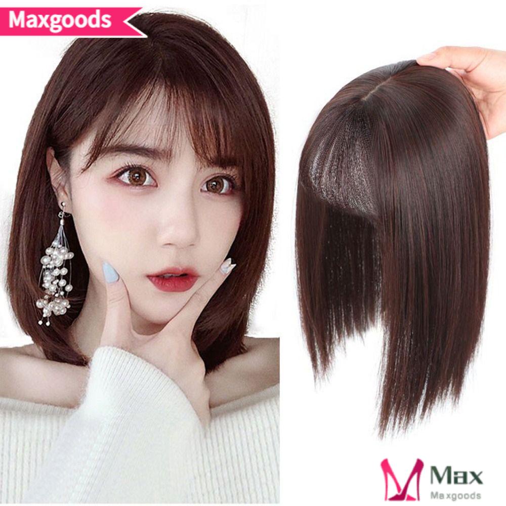 Maxg Liuhai Tóc Giả Che Phủ Đầu Lâu Làm Đẹp Cho Nữ