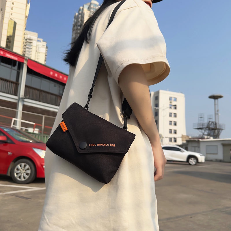 Túi Đeo Chéo Mini Đựng Điện Thoại Phong Cách Thể Thao Đường Phố