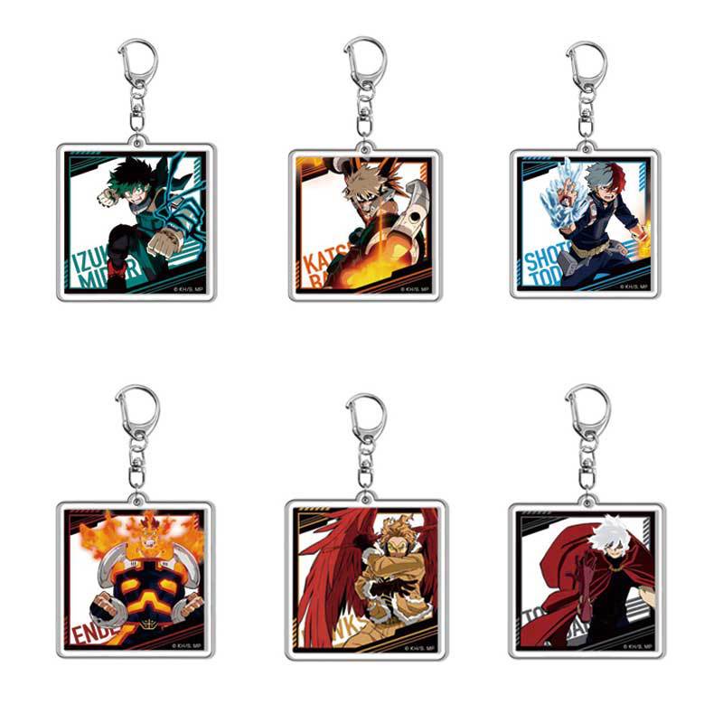 Móc Chìa Khóa Bằng acrylic Hình my hero Academy midoriya izuku