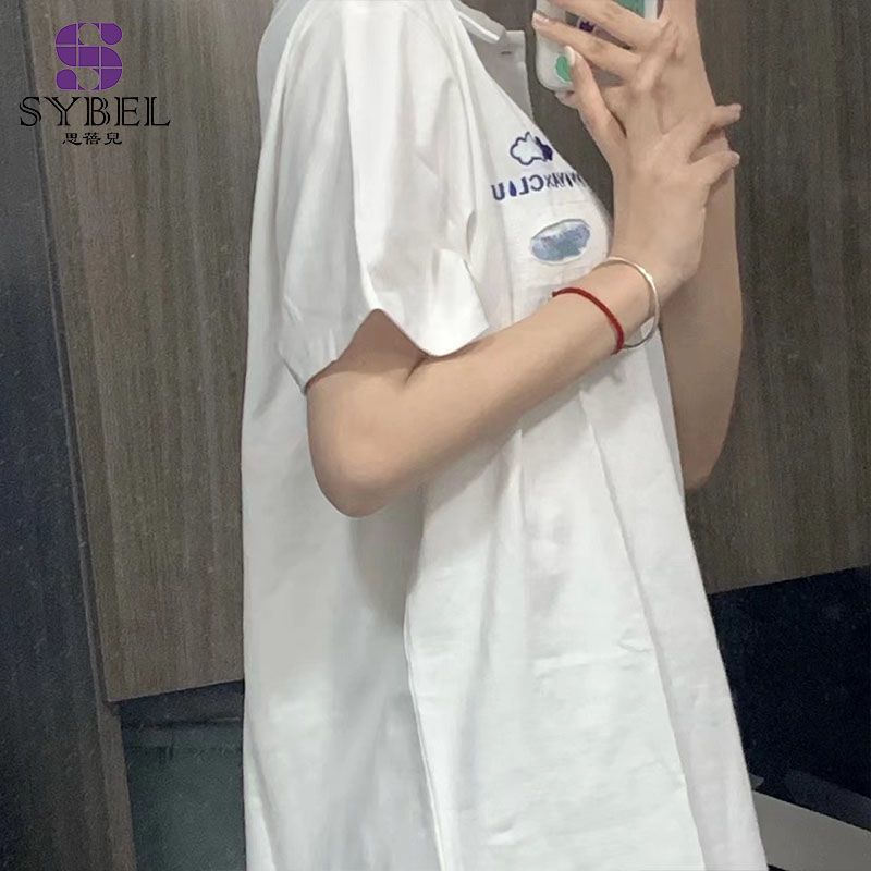 Áo polo Tay Ngắn Dáng Rộng Thiết Kế Mới Thời Trang Mùa Hè Theo Phong Cách Hàn Quốc Cho Nữ