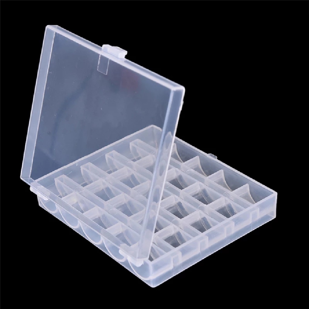 Hộp Đựng 25 Cuộn Chỉ Bằng Nhựa Tiện Dụng
