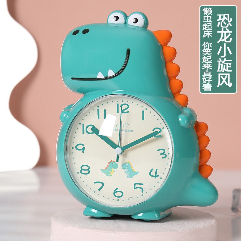 Đồng Hồ Báo Thức Hình Khủng Long Hoạt Hình Đơn Giản Cho Trẻ Em [Bán Chạy Tại Trường Trung Học]