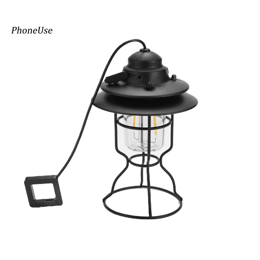 Đèn Treo Bằng PU Chống Nước IP44 Hai Chế Độ Sáng Tiện Dụng Cho Hoạt Động Ngoài Trời