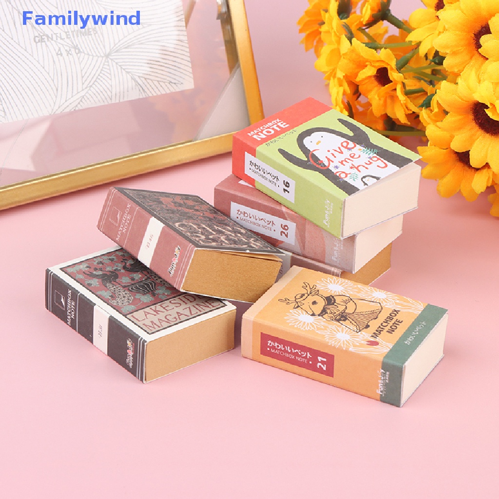 Mô Hình Quyển Sách Hoạt Hình Tỷ Lệ 1: 12 Dùng Trang Trí Nhà Búp Bê