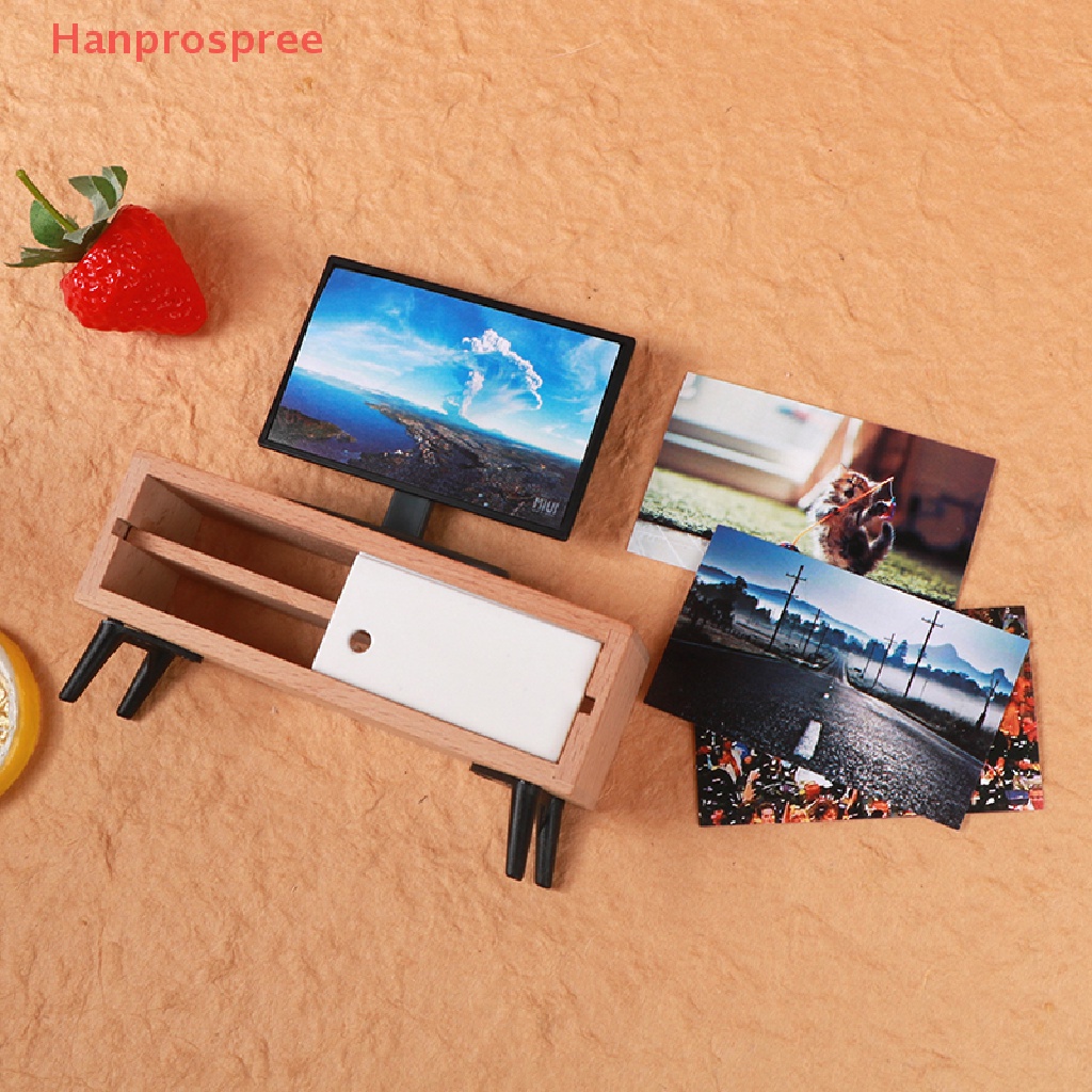 Mô Hình TV Phòng Khách Mini Tỉ Lệ 1: 12 Trang Trí Nhà Búp Bê