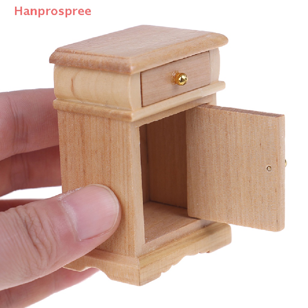 Mô Hình Đồ Nội Thất Bằng Gỗ Màu Sắc Tỷ Lệ 1: 12 Dùng Trang Trí Nhà Búp Bê