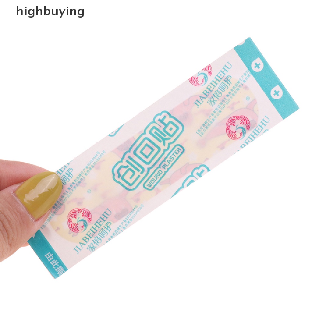 Set 120 Băng Cá Nhân Thoáng Khí Chống Thấm Nước Họa Tiết Hoạt Hình