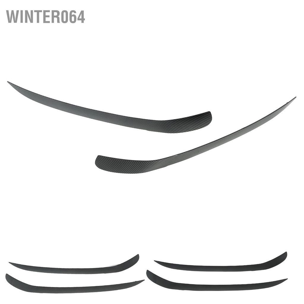 Winter064 2 Chiếc Đèn Pha Lông Mày Trước Trái Phải Ánh Sáng Mí Mắt Viền Bao Da Thay Thế Cho Commodore Sedan Toa Xe Ute