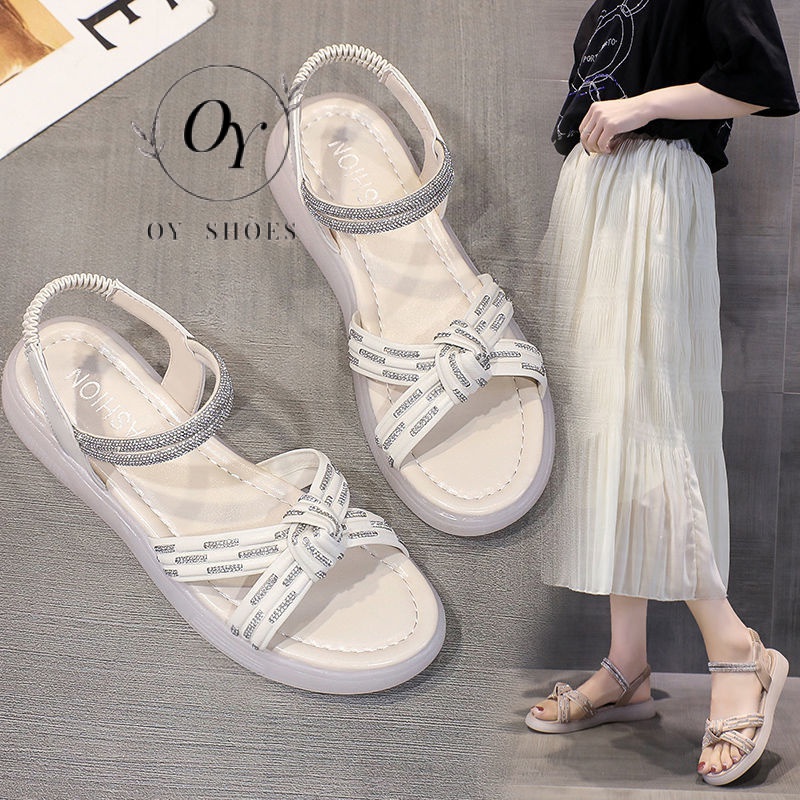 Sandal Da Thật Đế Mềm Chống Trượt Thời Trang Mùa Hè 2023 Cho Phụ Nữ Mang Thai
