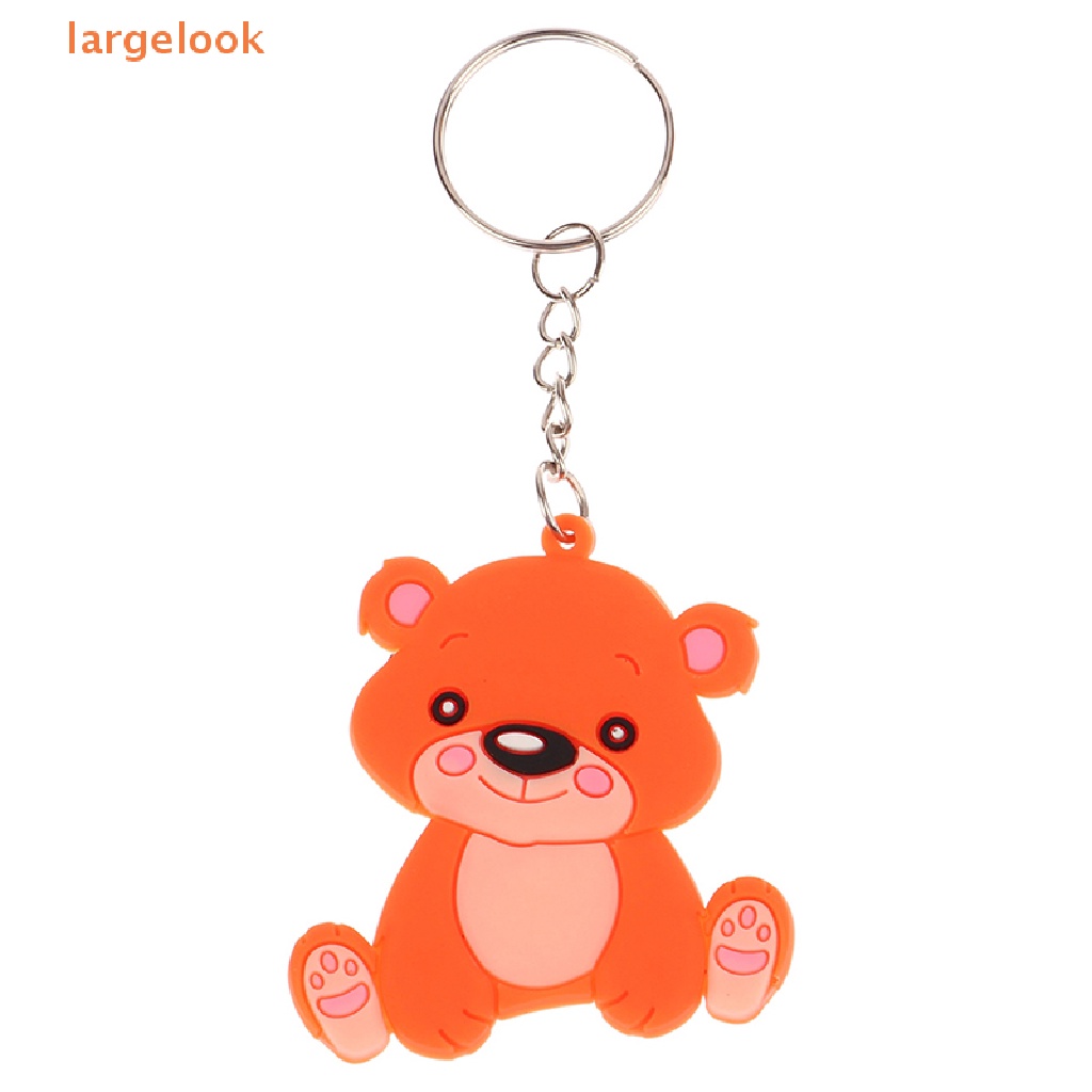 1 Vỏ Bọc Chìa Khóa Bằng Silicon PVC Mềm Hình Động Vật Hoạt Hình Dễ Thương