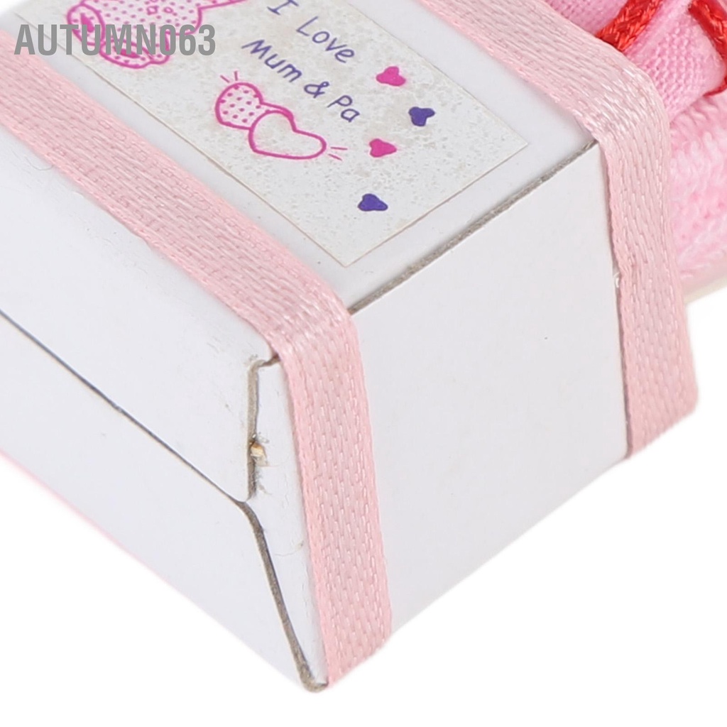 Autumn063 Nhà Búp Bê Hộp Đồ Chơi Cho Bé Màu Hồng Dễ Thương Thu Nhỏ Rổ Kèm 1/12 Phụ Kiện