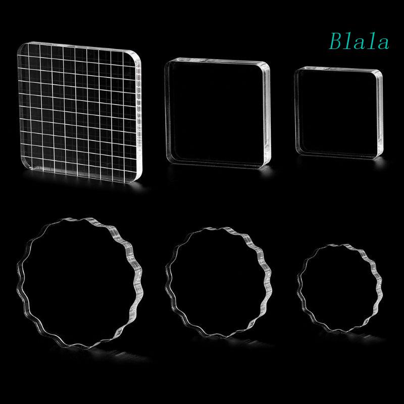 Khối Tem Đóng Dấu Trong Suốt DIY Bằng Acrylic Để Trang Trí Sổ Tay