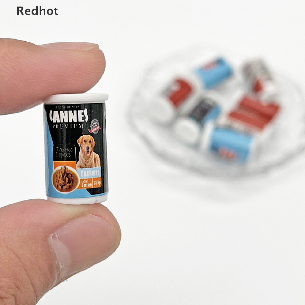 Bộ 5 Mô Hình Chó / Mèo mini Trang Trí Nhà Búp Bê