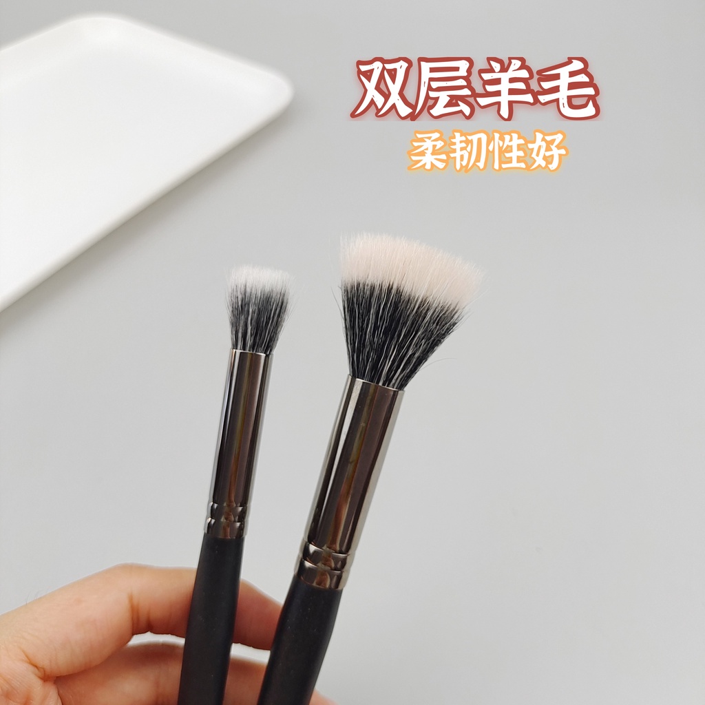 Động vật lông trang điểm Brush Tool Bàn chải Blush Phấn mắt Brush Bàn chải che khuyết điểm quầng thâm Sửa chữa Brush Highlight Brush Không rụng lông