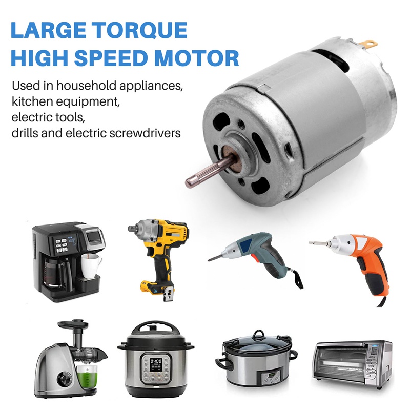 Mô Tơ Siêu Lớn DC3-12V Johnson380 Tốc Độ Cao Với Động Cơ 2.3mm