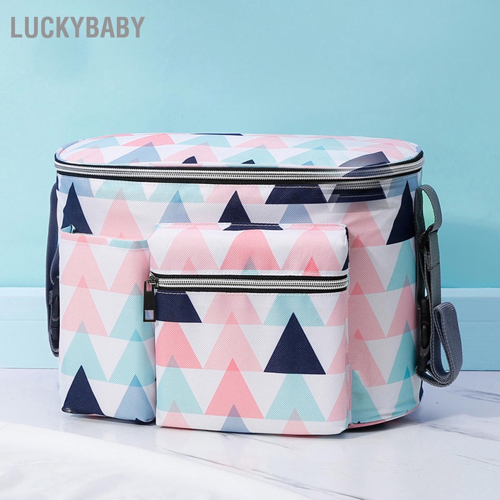 LUCKYBABY Túi Mẹ Du Lịch Công Suất Lớn Treo Đa Năng Cho Bữa Tiệc Ngoài Trời