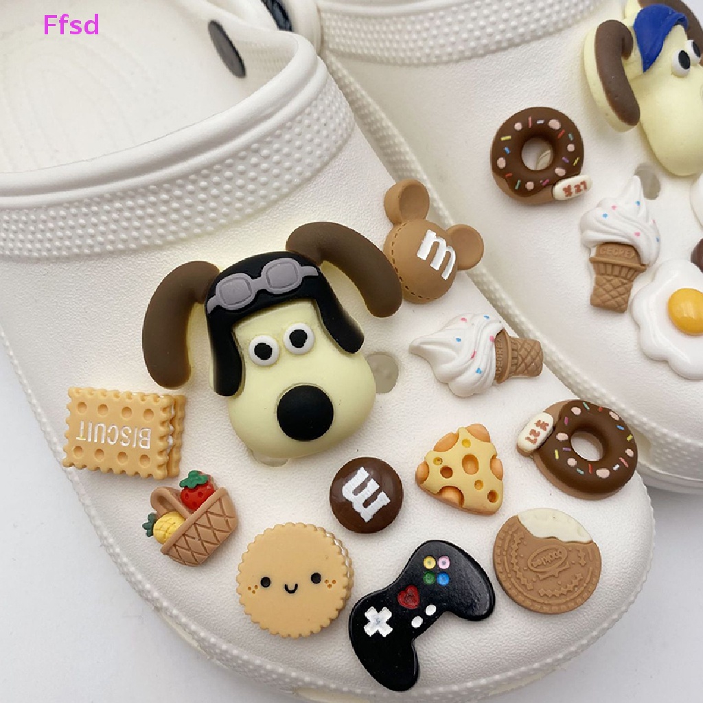 {Ffsd} Phụ Kiện Khóa Giày Có Thể Tháo Rời Ba Chiều Diy Bán Chạy